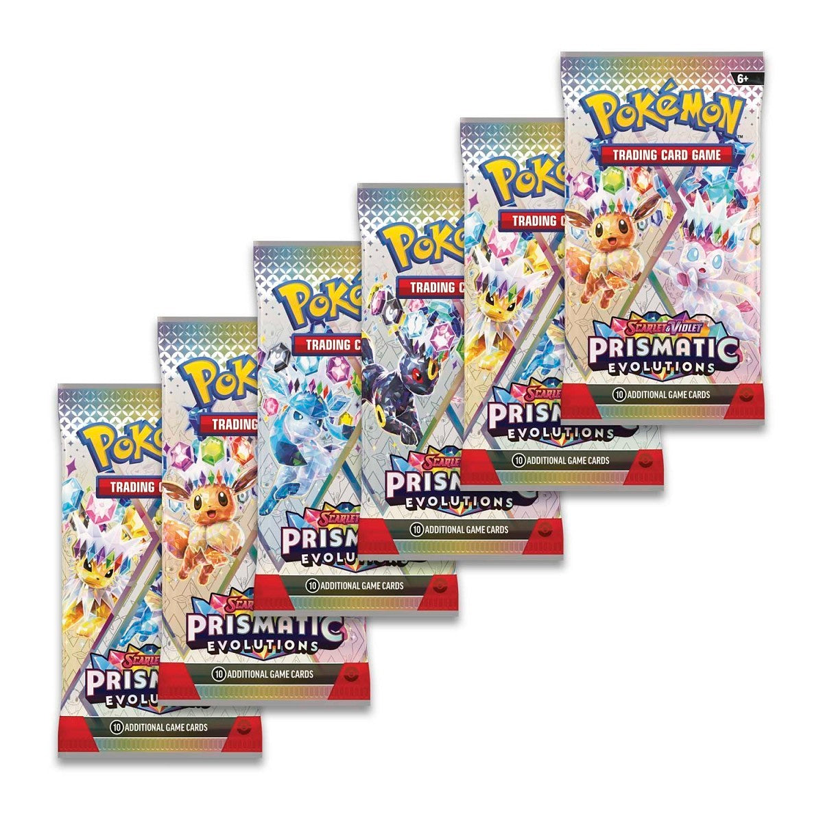 Pokémon TCG Scarlet & Violet Prismatic Evolutions Booster Bundle 100-10111