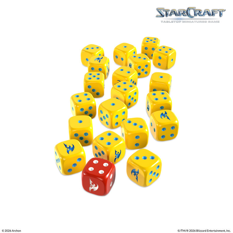 StarCraft: Protoss Custom Dice Set