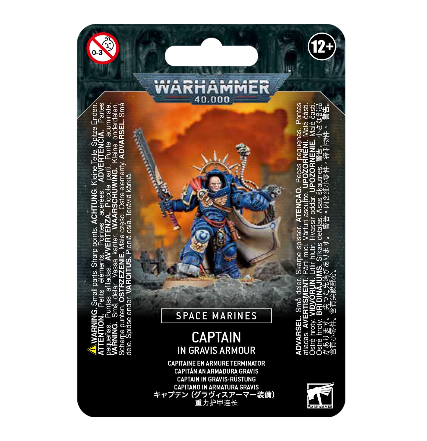 Warhammer 40,000: Captain In Gravis Armour 48-70