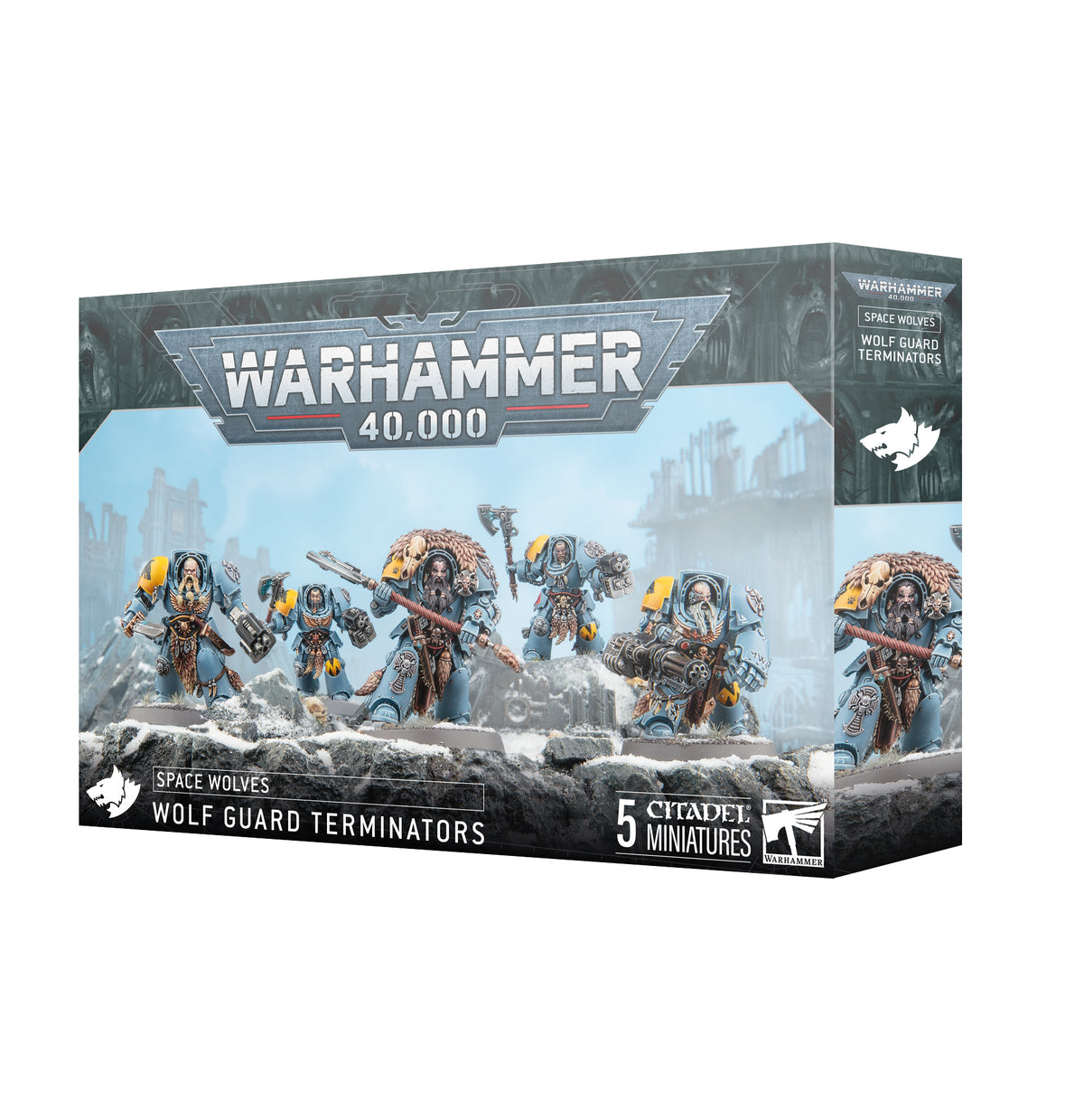 Warhammer 40,000: Space Wolves - Wolf Guard Terminators 53-36