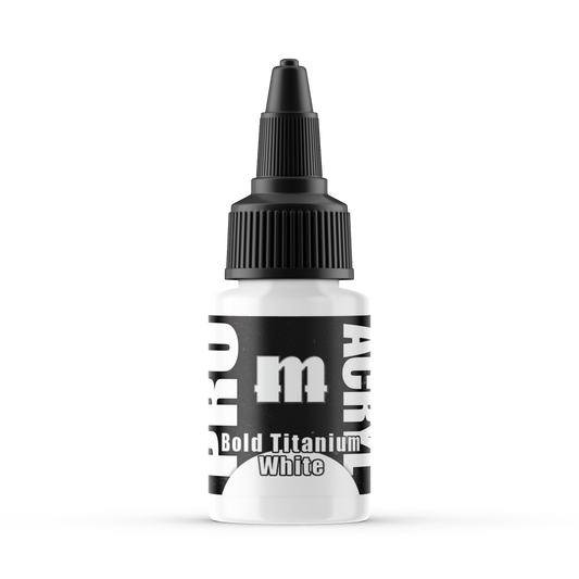 Monument Hobbies Pro Acryl: Bold Titanium White 001 (22ml)