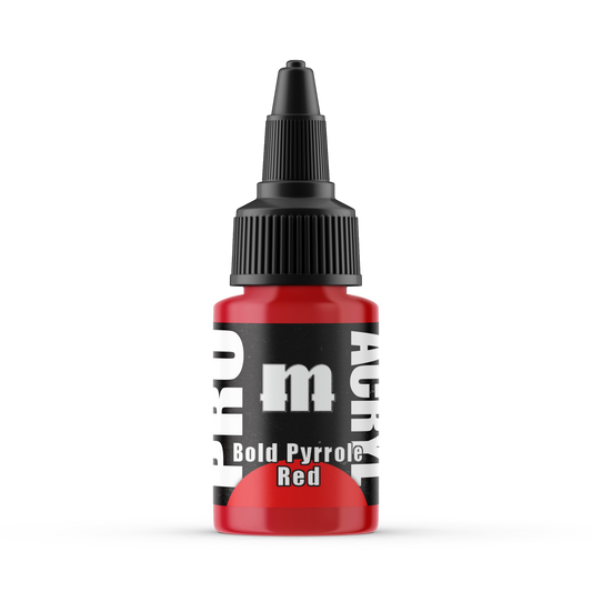 Monument Hobbies Pro Acryl: Bold Pyrrole Red 003 (22ml)