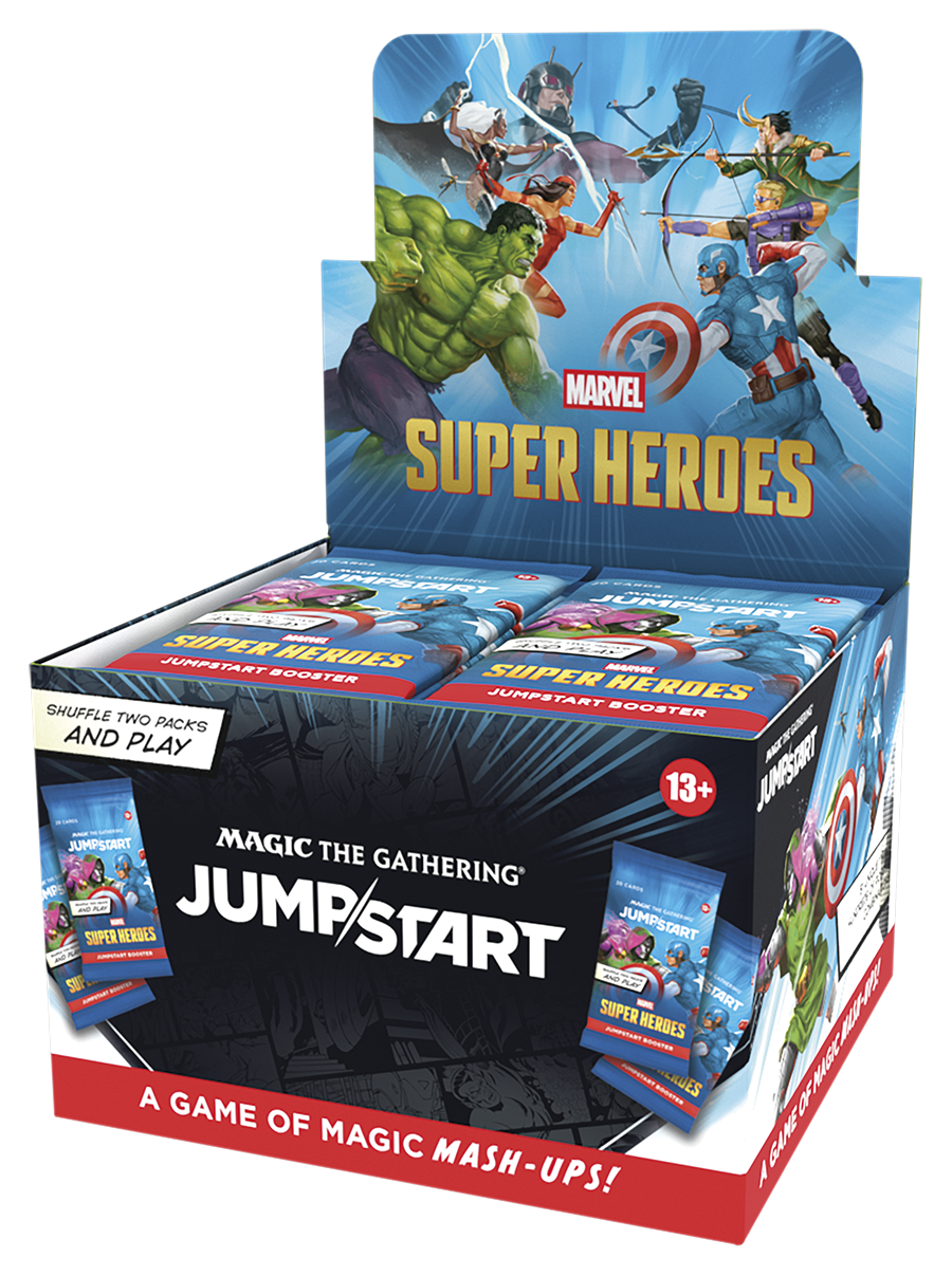 Magic: The Gathering | Marvel Super Heroes - Jumpstart Booster Box (24 Packs)