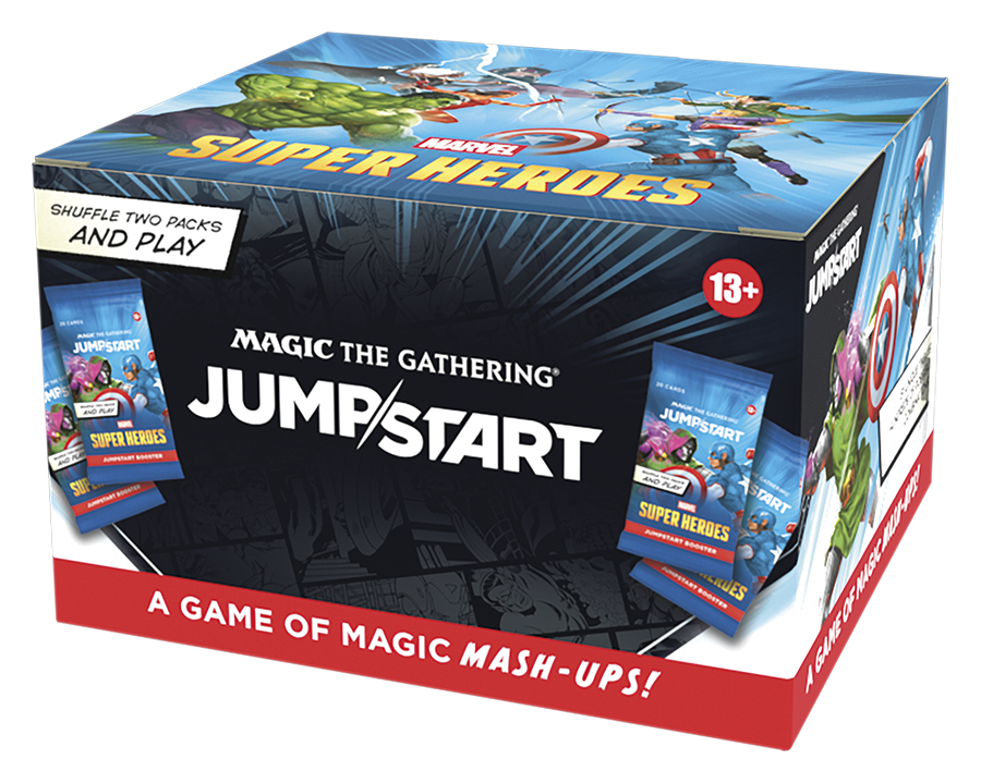 Magic: The Gathering | Marvel Super Heroes - Jumpstart Booster Box (24 Packs)