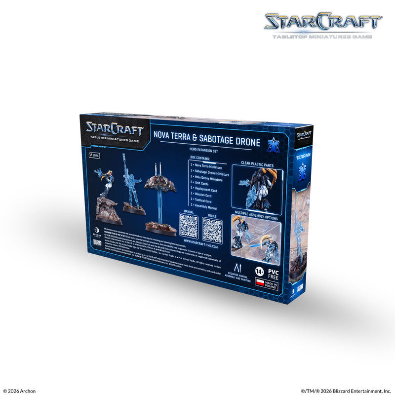 StarCraft: Terran - Nova Terra Hero Expansion Set