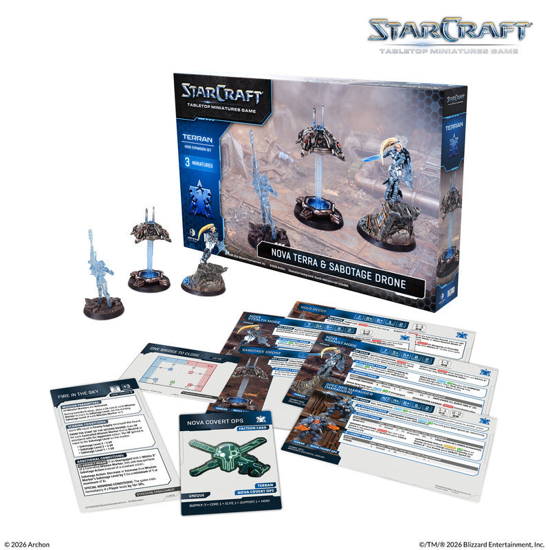 StarCraft: Terran - Nova Terra Hero Expansion Set
