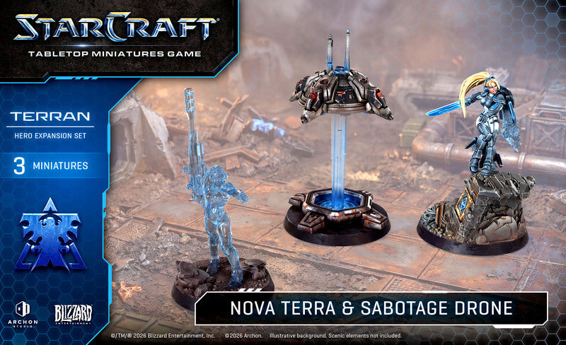 StarCraft: Terran - Nova Terra Hero Expansion Set