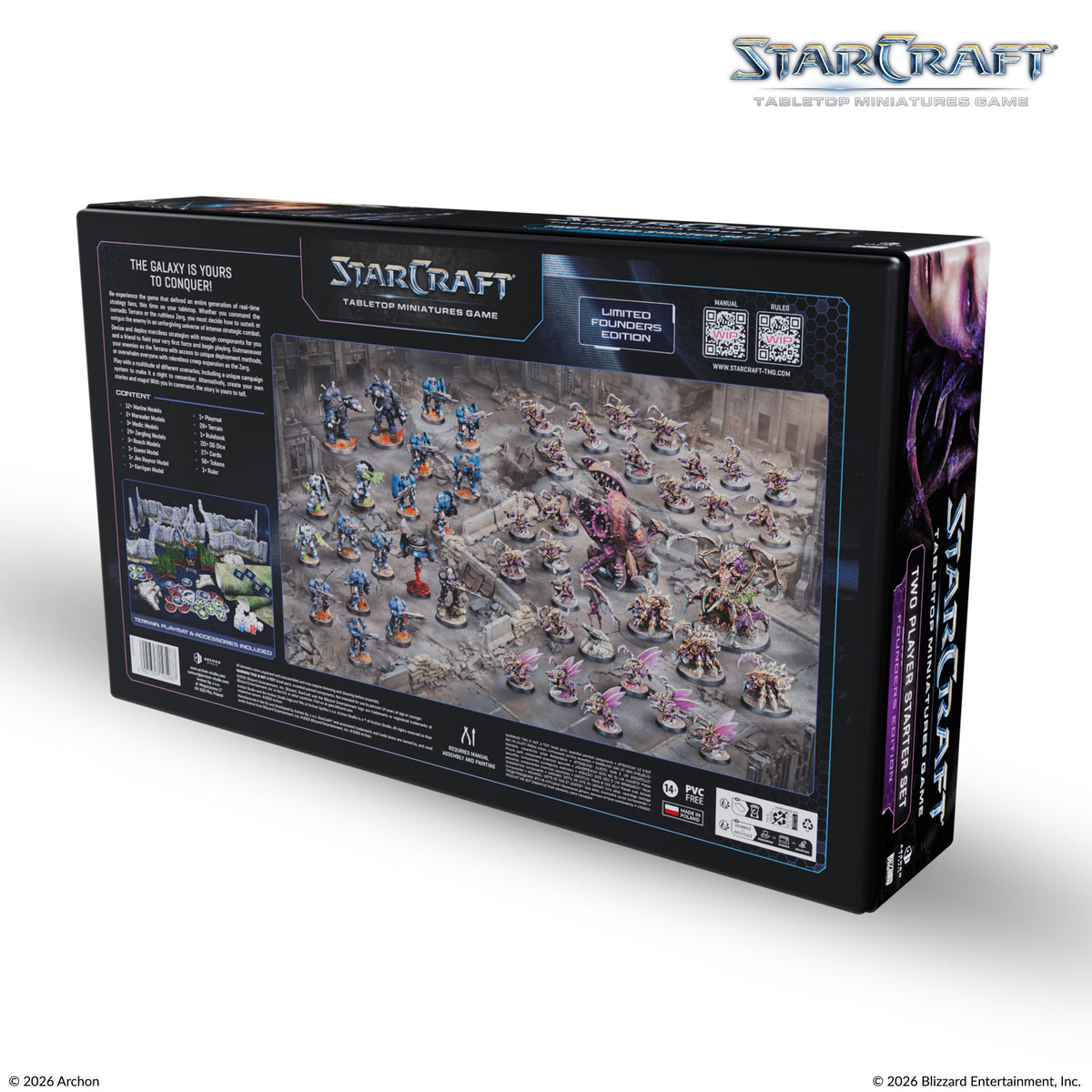 StarCraft: Terran Vs Zerg - Founders Edition Two Player Starter Set
