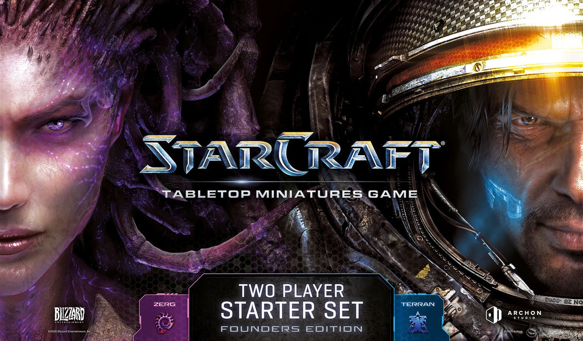 StarCraft: Terran Vs Zerg - Founders Edition Two Player Starter Set
