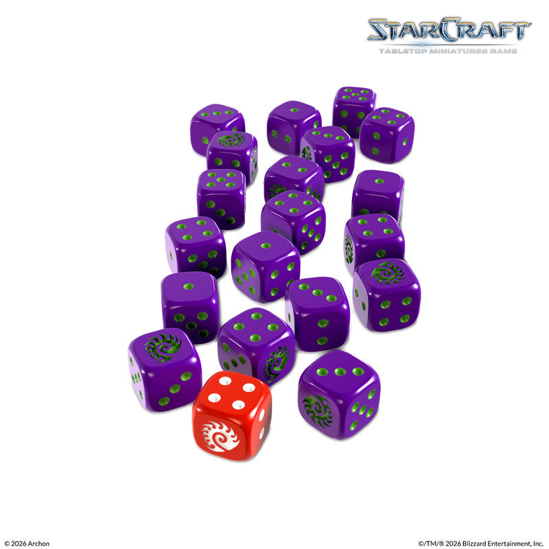 StarCraft: Zerg Custom Dice Set