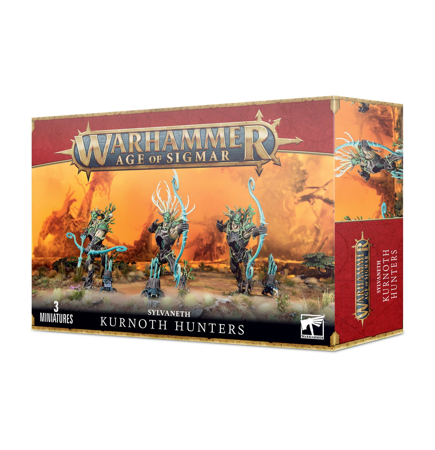 Games Workshop Warhammer Age Of Sigmar Sylvaneth Kurnoth Hunters 92-13