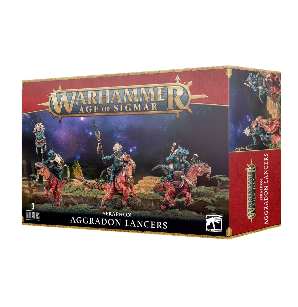 Warhammer Age of Sigmar: Seraphon - Aggradon Lancers 88-18