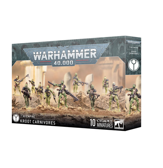 Warhammer 40,000: T'au Empire - Kroot Carnivore Squad 56-48
