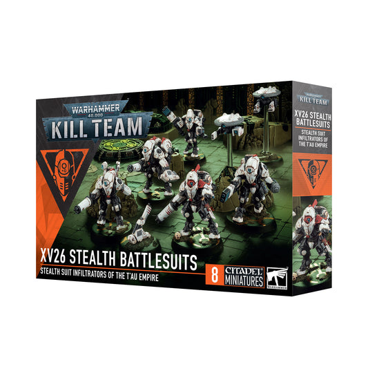 Warhammer 40,000: Kill Team T'au Empire - Xv26 Stealth Battlesuits 102-13