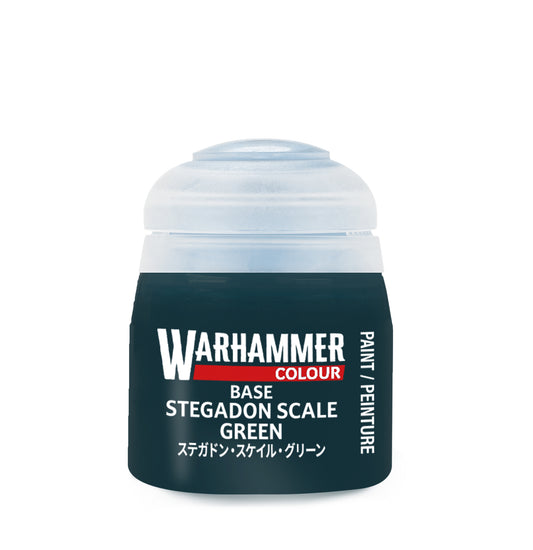 Warhammer Colour: Base - Stegadon Scale Green 21-10 (12ml)