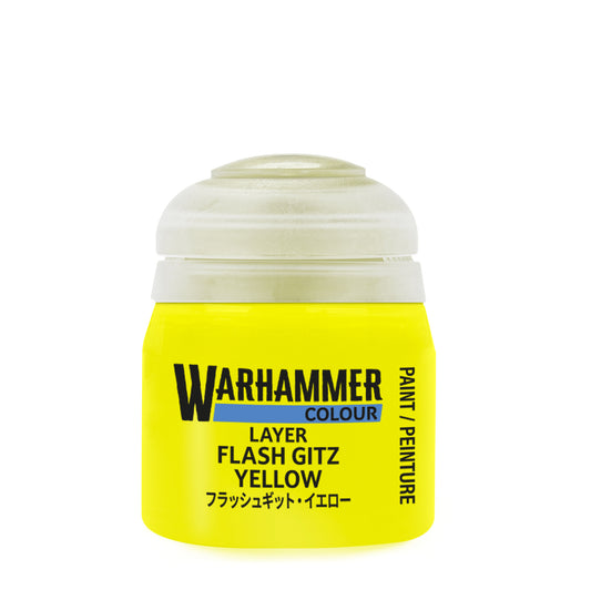 Warhammer Colour: Layer - Flash Gitz Yellow 22-02 (12ml)