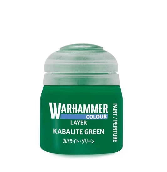 Warhammer Colour: Layer - Kabalite Green 22-21 (12ml)