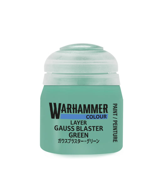 Warhammer Colour: Layer - Gauss Blaster Green 22-78 (12ml)
