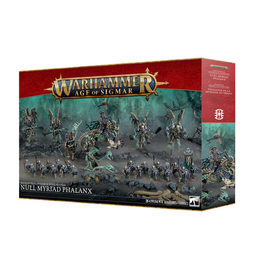 Warhammer Age of Sigmar: Ossiarch Bonereapers Null Myriad Phalanx 94-15