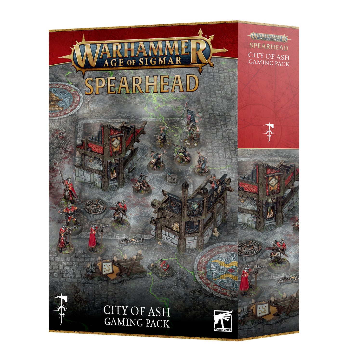 Warhammer Age of Sigmar Spearhead: City of Ash Gaming Pack 80-58
