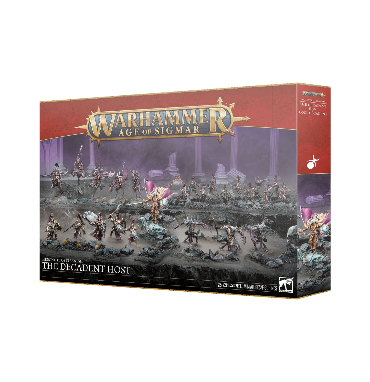 Warhammer Age of Sigmar: Hedonites Of Slaanesh Battleforce - The Decadent Host 83-125
