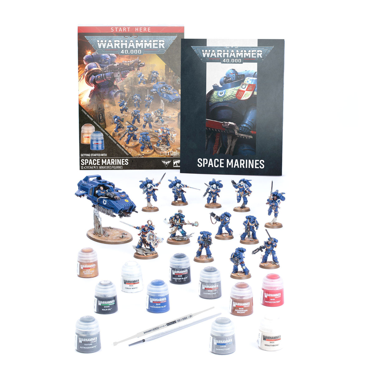 Warhammer 40,000: Start Here - Getting Started with Space Marines 60-52