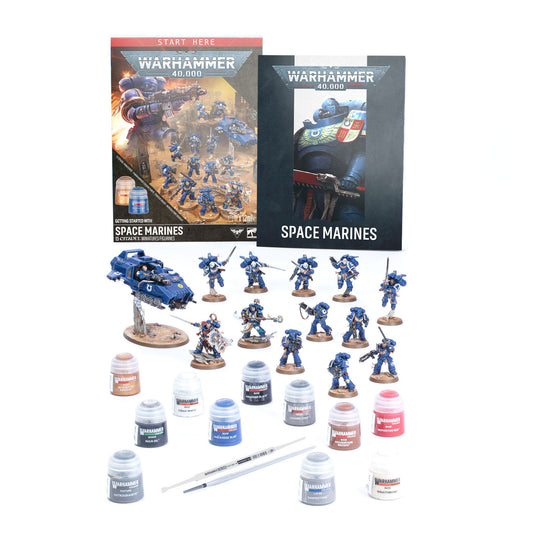 Warhammer 40,000: Start Here - Getting Started with Space Marines 60-52
